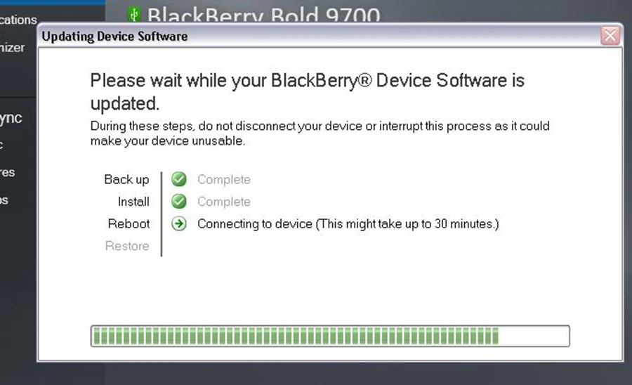 Cara Mengatasi JVM Error 545 Pada Blackberry