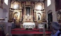 visite de l’église Santa Barbara  avec P. Juan Carlos Berajano