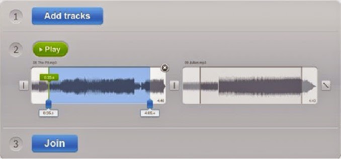 برنامج دمج الاغاني اون لاين على النت بدون تحميل مجانا merge mp3 Online