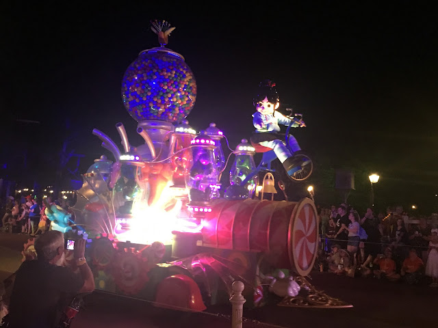 Vanellope Wreck It Ralph in Boo To You Halloween Parade Walt Disney World