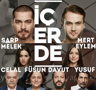 Insider, Icerde, Drama Turki, Turkish Drama, Drama Turki Insider, Astro Prima, Astro Bella, Turkish Drama Icerde, Turkish Drama Insider, Sinopsis Drama Turki, Sinopsis Drama Turki Insider, Insider Cast, Pelakon, Watak Pelakon Dalam Drama Turki Insider, Cagatay Ulusoy (Sarp), Aras Bulut Iynemli (Mert / Umut), Cetin Tekindor (Celal Duman), Mustafa Ugurlu (Yusuf Kaya), Nihal Kordas (Fusun Yilmaz), Bensu Soral (Melek Yildiz), Damla Colbay (Eylem Aydin), Riza Kocaoglu (Davut), Nebil Sayin (Coskun), Gozde Kansu (Yesim Duman), Ugur Yucel (Kudret Sonmez Tek), 2018, Poster, Bromance, Sweet, Kisah Adik - Beradik, Poster, Watak - Perwatakkan