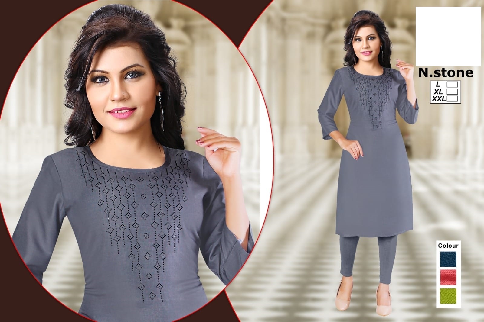 Ladies Kurtis Collection by Kaashee Fashion - Western Curve Alena Branded  Crop Top Bottom Lowest Price Buy Onilne Manufacturer Wholesale Dealer Surat  Ahmedabad Gujarat WorldWide Shipping COD Western Curve Alena Price and