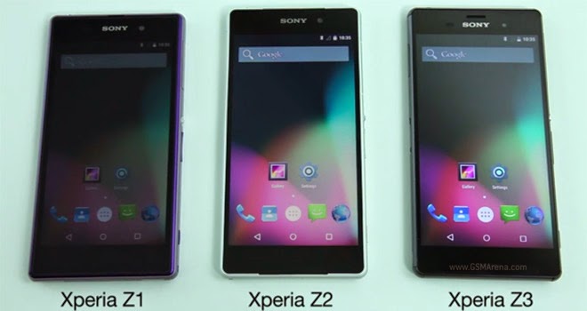 Demo Android 5.9 Lollipop on Xperia Z Series