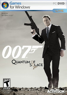 007 Quantum of Solace cover art