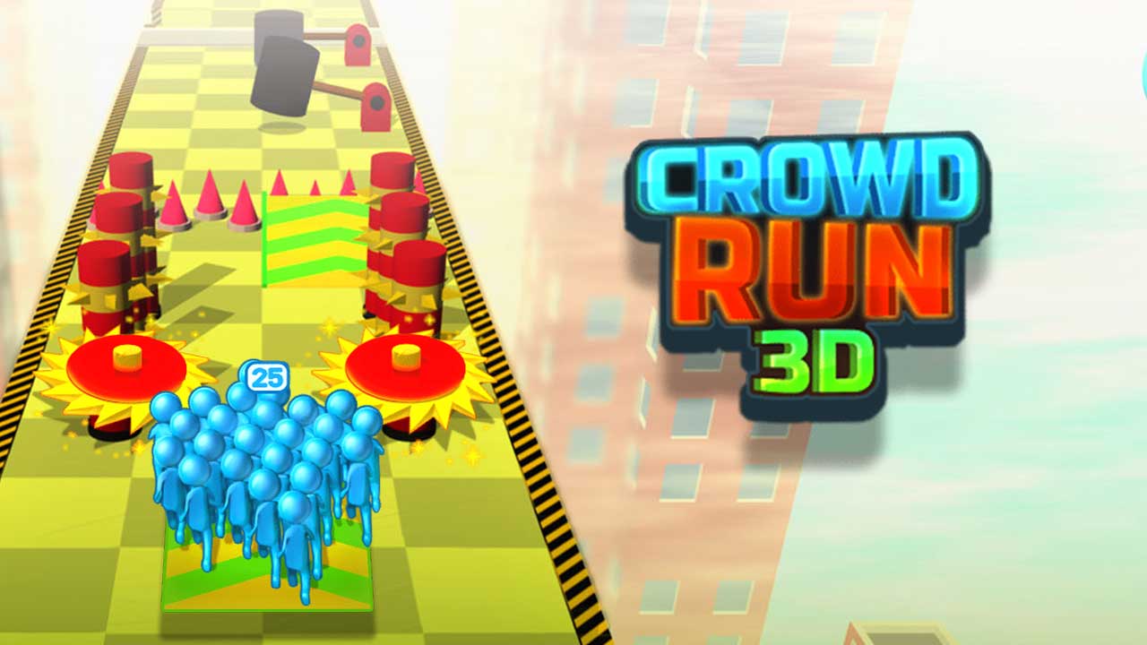 Crowd Run 3D HTML 5 Games