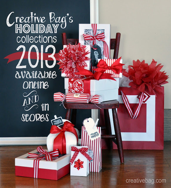 shop at creativebag.com for all of your Christmas holiday packaging supplies