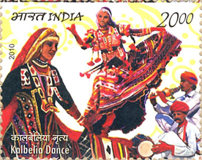 Stamp on Kalbelia Dance