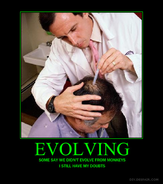 Evolution Demotivator