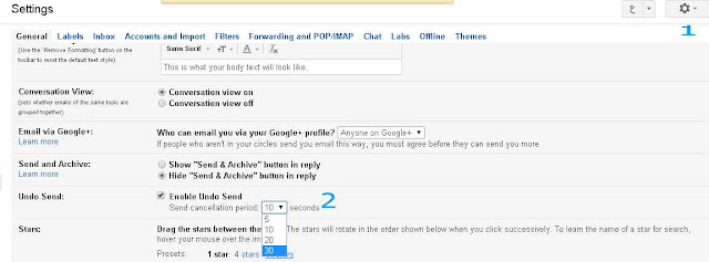 gmail ارسال رسالة