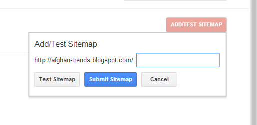 blogger sitemap to Google