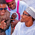 Buhari meets Small Doctor, Kunle Afolayan, Tobi, others at Aso Rock