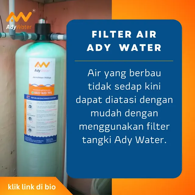 cara pasang filter air 4 tahap