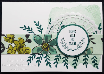 Heart's Delight Cards, Love What You Do, Share What You Love Suite, Thank you card, Stampin' Up!, 2018-2019 Annual Catalog, 