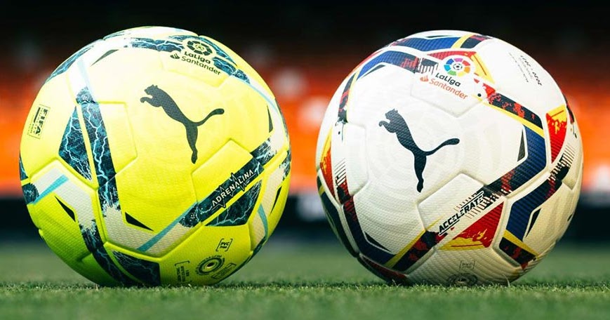 Puma La Liga 20-21 "Adrenalina" und Accelerate" Fußbälle ...