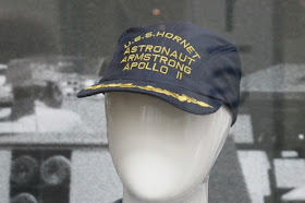 First Man USS Hornet Astronaut Armstrong Apollo 11 cap