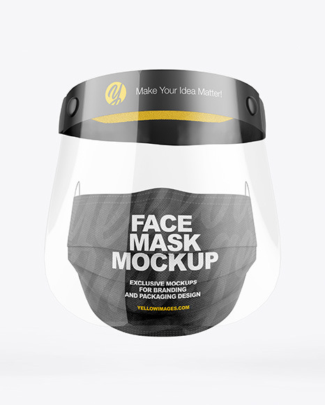 Download Full Medical Face Mask Mockup PSD Template - Free PSD ...