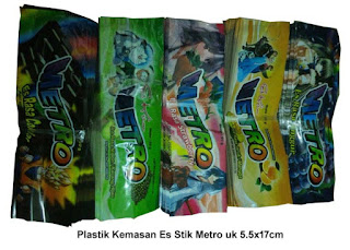 plastik es krim stik metro