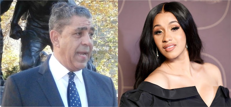 Espaillat pide autoridades proteger a Cardi B y detener a terroristas domésticos que la amenazan