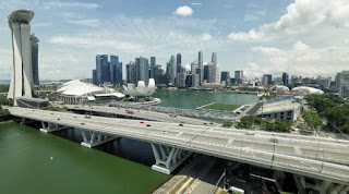 Singapore Flyer, la noria de Singapur.