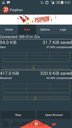 internet gratis dengan server singapura siap digunakan