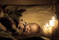 Candle-Light-Baby-Deep-Sleep-Images