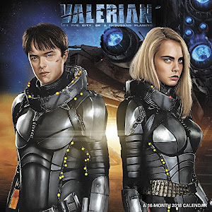 2018 Valerian and the City of A Thousand Planets Wall Calendar (Day Dream)