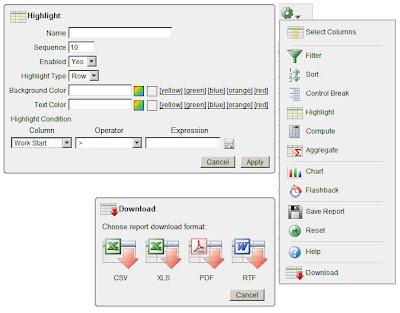 Standard dB functions