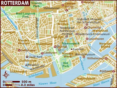 Map of Rotterdam City 2