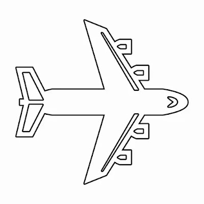 Desenho de avião