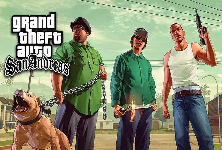 تحميل لعبة GTA San Andreas للاندرويد