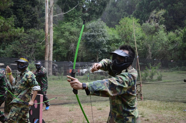 Archery Panahan Program EO Lembang Bandung Cikole-Paket Archery Panahan Lembang-War Game-Battle-Shooting Target