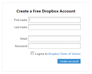 Register For Free Dropbox Account