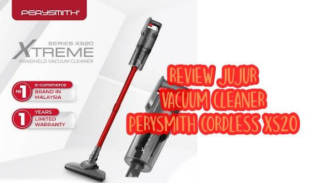 Review Jujur Vacuum Cleaner PerySmith Cordless XS 0