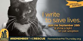 I write to save lives--#RememberTheRescue