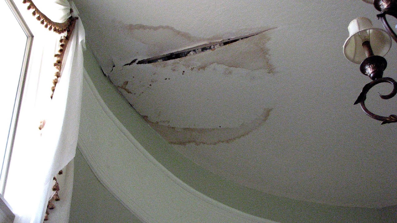 Water Damage To Drywall