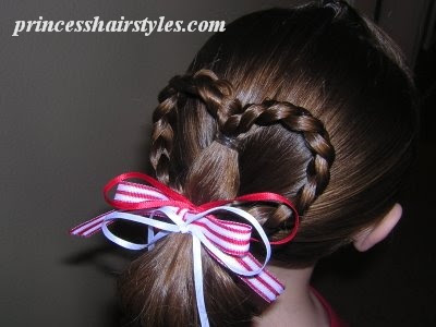 5 minute heart braid