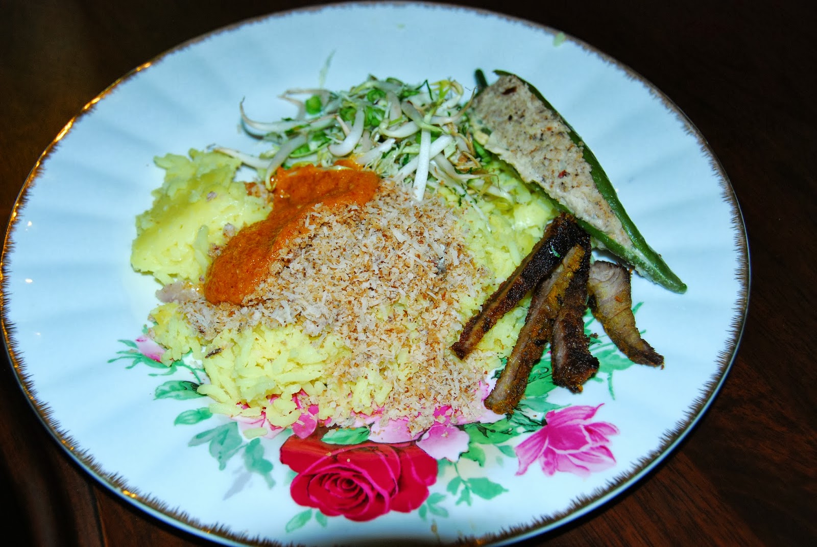 Laman Dapur Maya Ezujusoh Cara Cara Membuat Nasi  Kerabu  