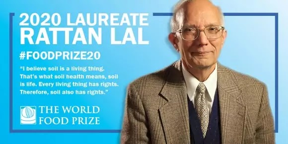 Indian-American soil scientist Rattan Lal gets 2020 World Food Prize: Key Highlights