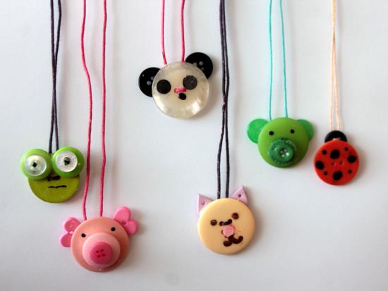 simple button craft project for kids