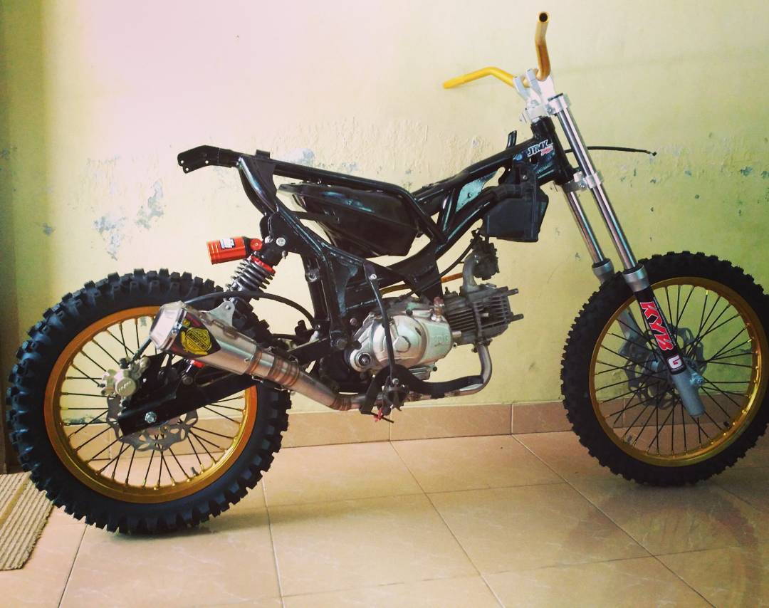 84 Modifikasi Semi Trail Motor Bebek Modifikasi Trail