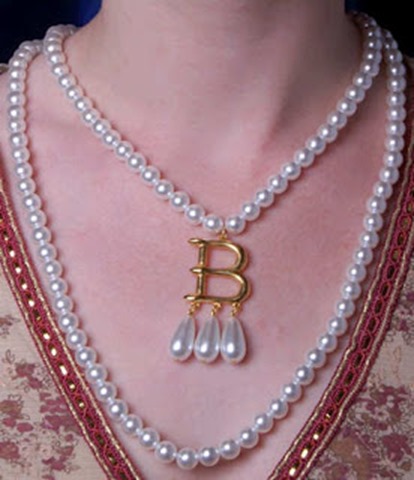 Anne Boleyn B Necklace Combo from theanneboleynfiles