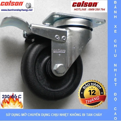 Các loại bánh xe đẩy chịu nhiệt độ cao Colson Caster Mỹ www.banhxepu.net