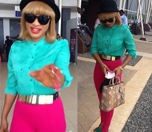 Check Out Tonto Dikeh's Hot Outfit