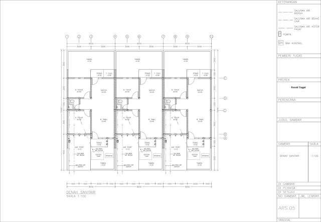 RAB Rumah  Jasa Pembuatan Site Plan