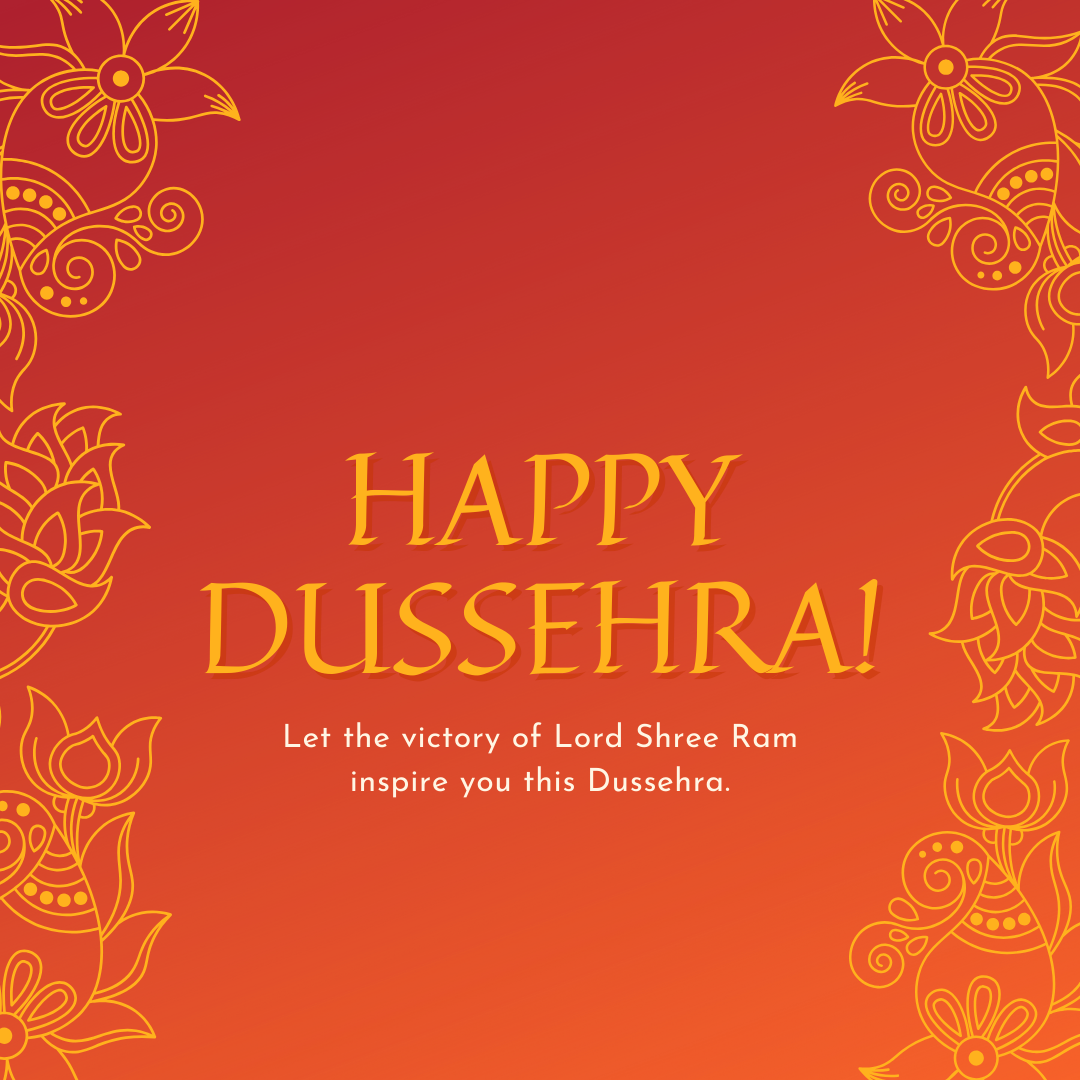 Happy Dussehra Digital Card