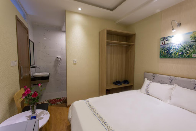 Phòng Đôi - Không Có Cửa Sổ - Nhà Nghỉ ở Đà Lạt Giá Rẻ PANSY HOTEL-4a