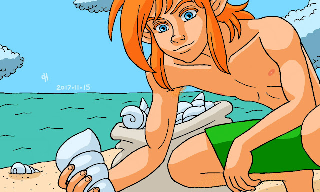 Link found a Secret Seashell!