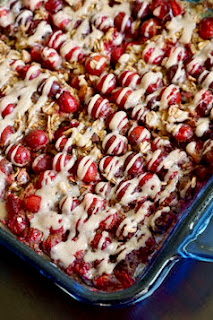 Cranberry Maple Almond Baked Oatmeal: Savory Sweet and Satisfying