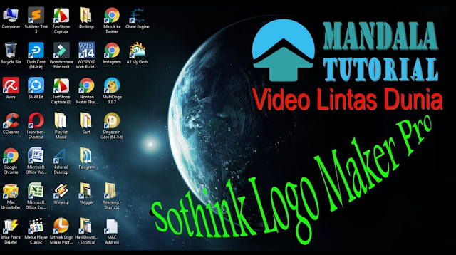 Tutorial membuat logo dengan Sothink Logo Maker Pro