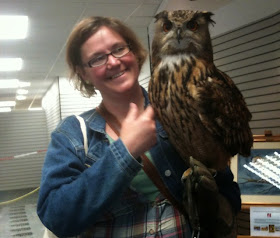 Oscar the eagle owl